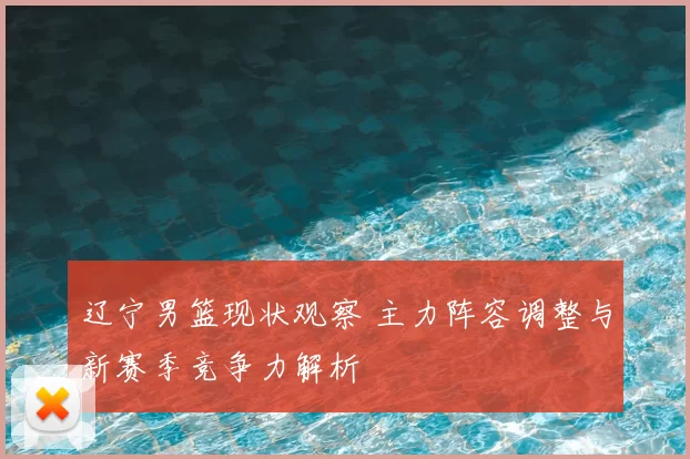 辽宁男篮现状观察 主力阵容调整与新赛季竞争力解析